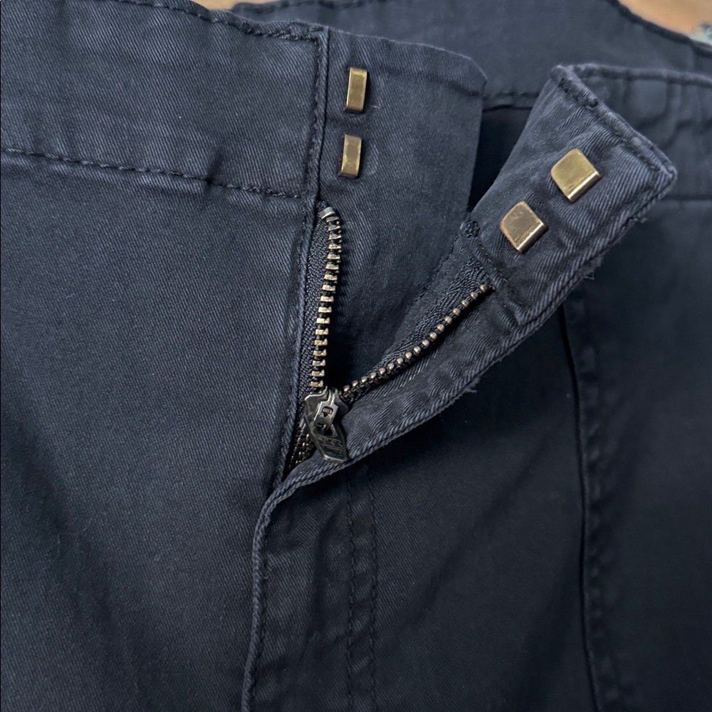 NWT Daily Ritual Chinos Womens 16 Black Business Casual Straight patch pockets - Picture 7 of 12